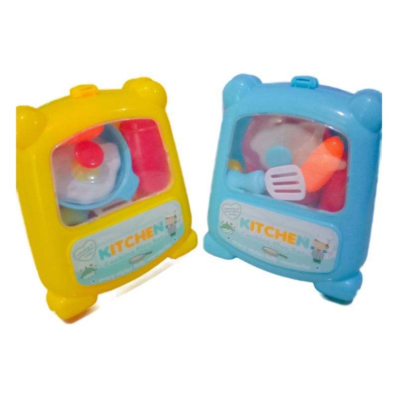 mainan tas koper mini/mainan koper alat masak/mainan koper set