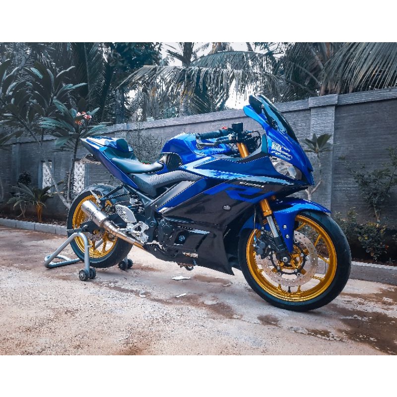Yamaha MT25 / R25 — Header Inlet 51 mm · Silver — foto 4
