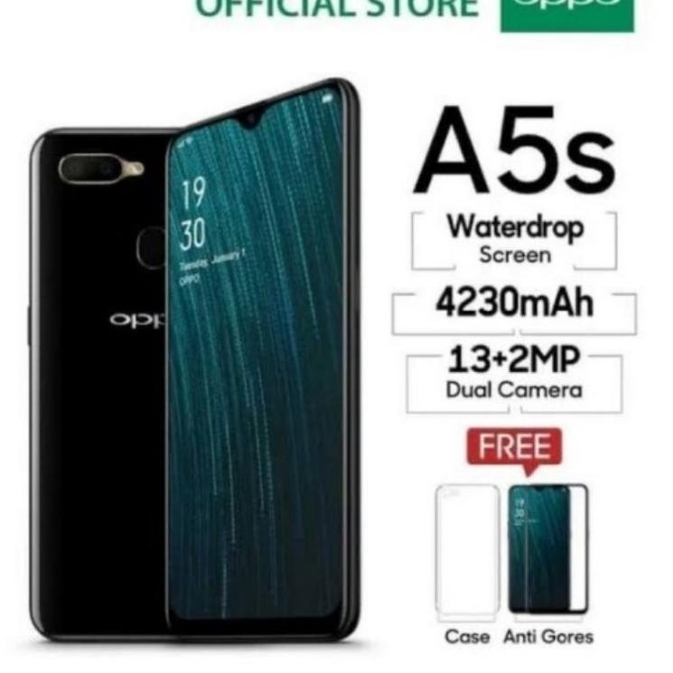 Paling Diminati Oppo a5s ram 4/64 garansi 1 tahun