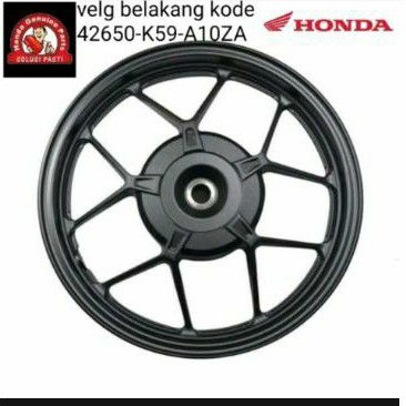 42650-K59-A10ZA velg belakang vario 150 2015 - 2017 vario 125 2015 -2021 ori honda