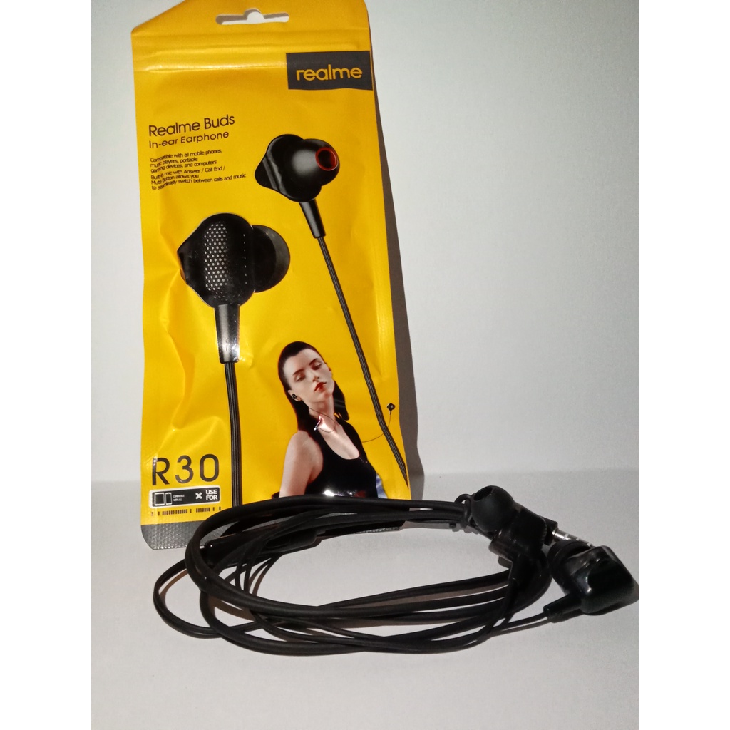 HEADSET REALME BUDS 3 - HEADSET REALME C21Y C20 - HANDSFREE REALME C25