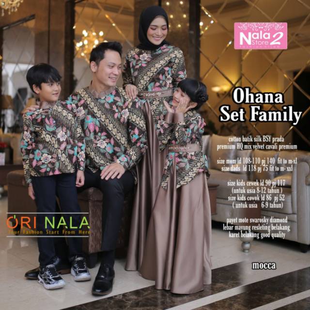 OHANA SET FAMILY ORY BY NALA | COUPLE FAMILY | COUPLE KELUARGA