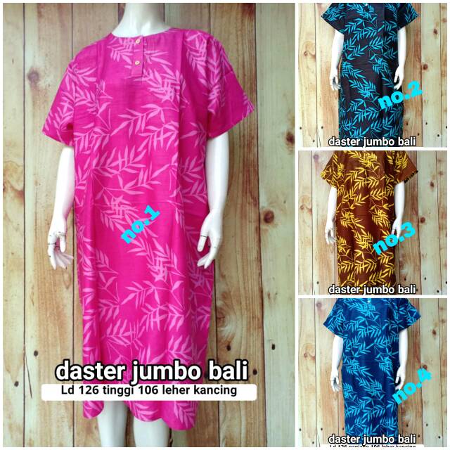 ATASAN BATIK WANITA DASTER JUMBO BALI BAHAN KATUN RAYON BATIK MURAH FASHION BATIK FASHION WANITA 112