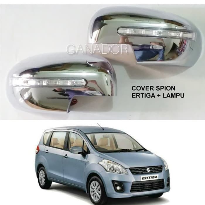 Cover Spion ERTIGA GL + Lampu Chrome