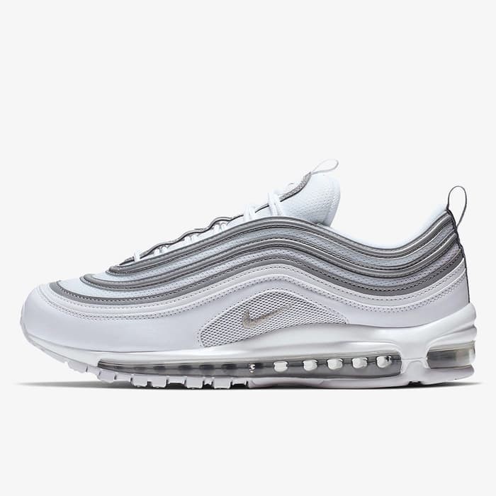 Sepatu Sneakers Nike Air Max 97 White Silver Original 921826-105