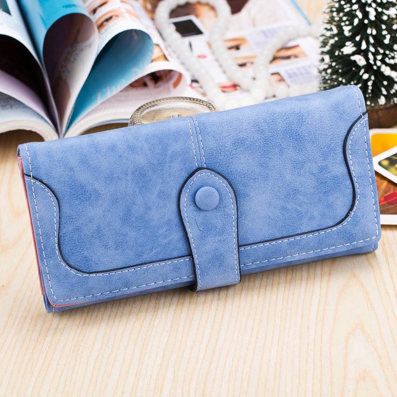 MODEL DOMPET WANITA PANJANG C097-6 KULIT IMPORT KOREA MURAH KEKINIAN WALLET PREMIUM BRAND JAKARTA