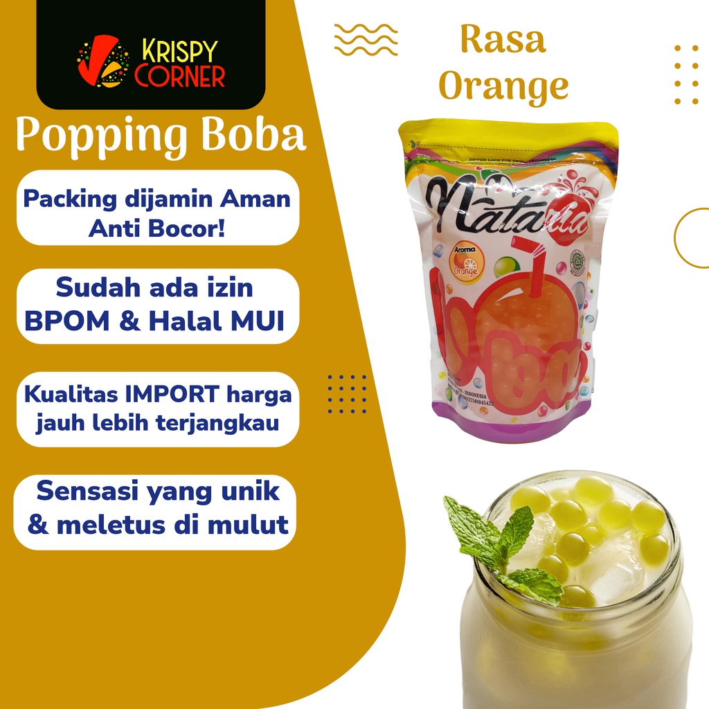 

Popping Boba Green Apple Apel Poping Topping Minuman kekinian Toping Bobba Lokal Bukan Import Taiwan Jelly Mutiara