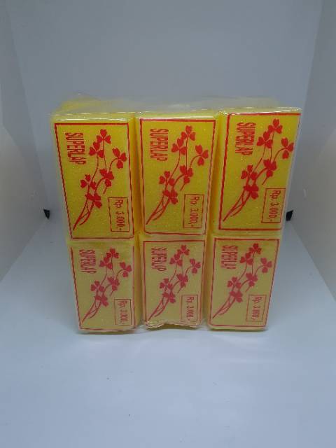 Busa / Spoon / Sponge / Gosok Cuci Piring Tebal 5 cm Merk SUPERLAP 12 Pcs / 1 Lusin | Sejati Family