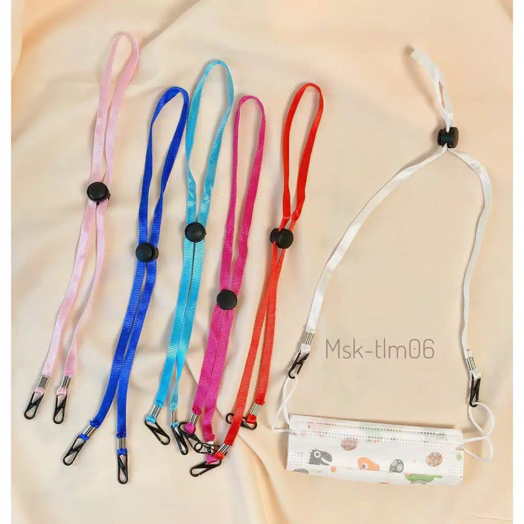 HB FO - STRAP MASKER EXTENDER/ KALUNG MASKER / TALI MASKER POLOS KAIT KOREA BISA BUAT HIJABERS