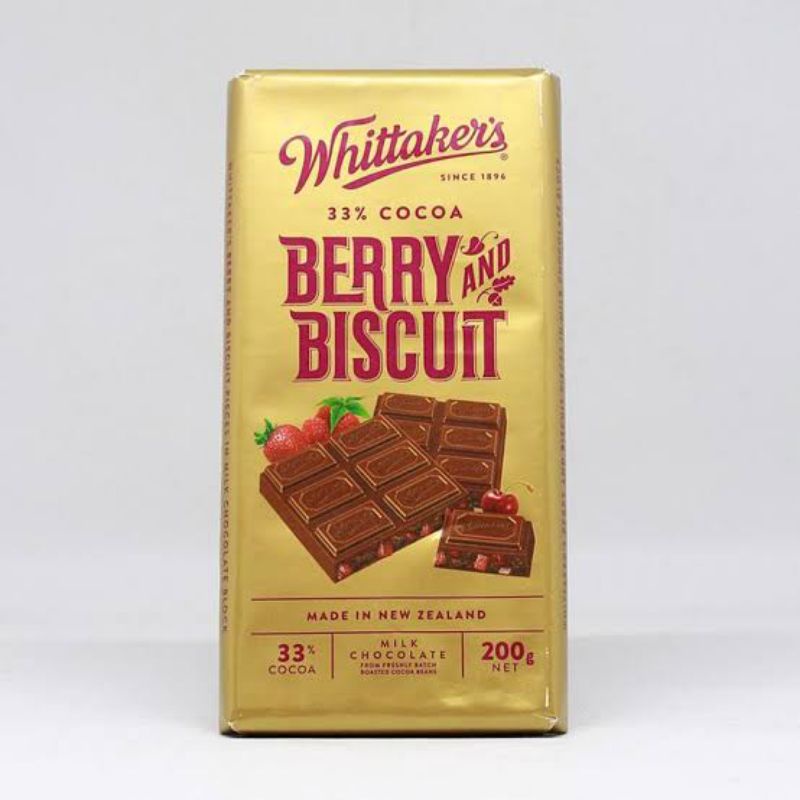 

Coklat whittakers berry and biscuit 200gr