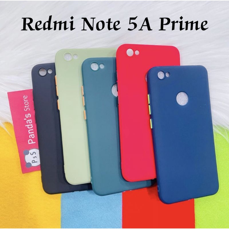 Case Redmi Note 5a Prime Babycase + Pelindung Kamera, Makaron Full Color (PsS)