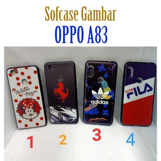 Silicon softCase karakter Oppo A83