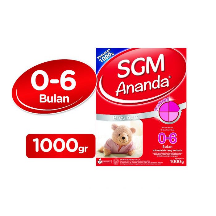 SGM ANANDA 0-6 1000 GR