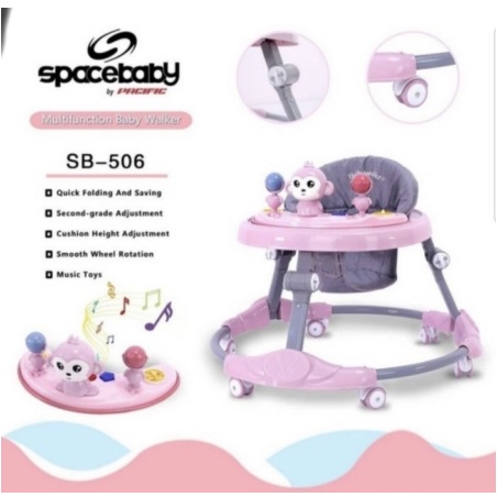 SpaceBaby Space Baby Walker Alat Belajar Jalan Anak Bayi SB-506 SB-507