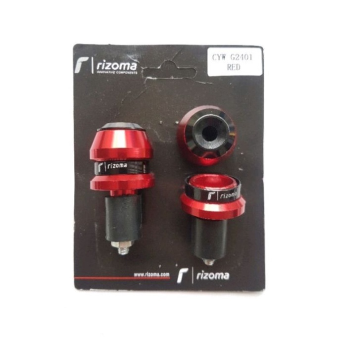 JALU STANG JUMBO RIZOMA BANDUL STANG BAR END JUMBO RIZOMA NMAX PCX ADV LEXY VARIO 110 125 150 DLL