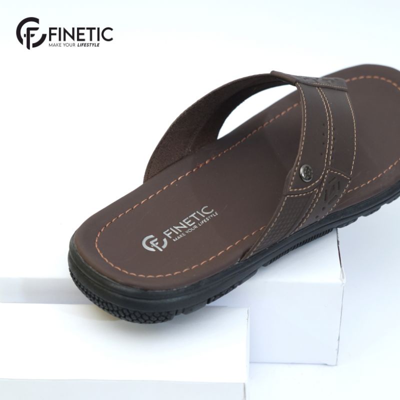 SANDAL PRIA KULIT FINETIC Z 04 ORIGINAL SENDAL JEPIT KULIT TERLARIS