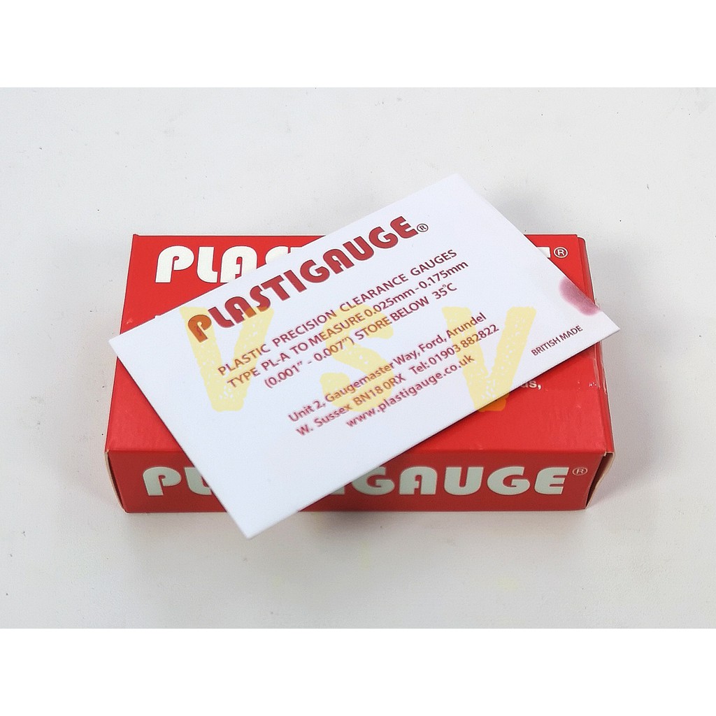 PLASTIGAUGE MERAH PLASTI GAUGE PLASTIC GAUGE MERAH 0.025-0.175