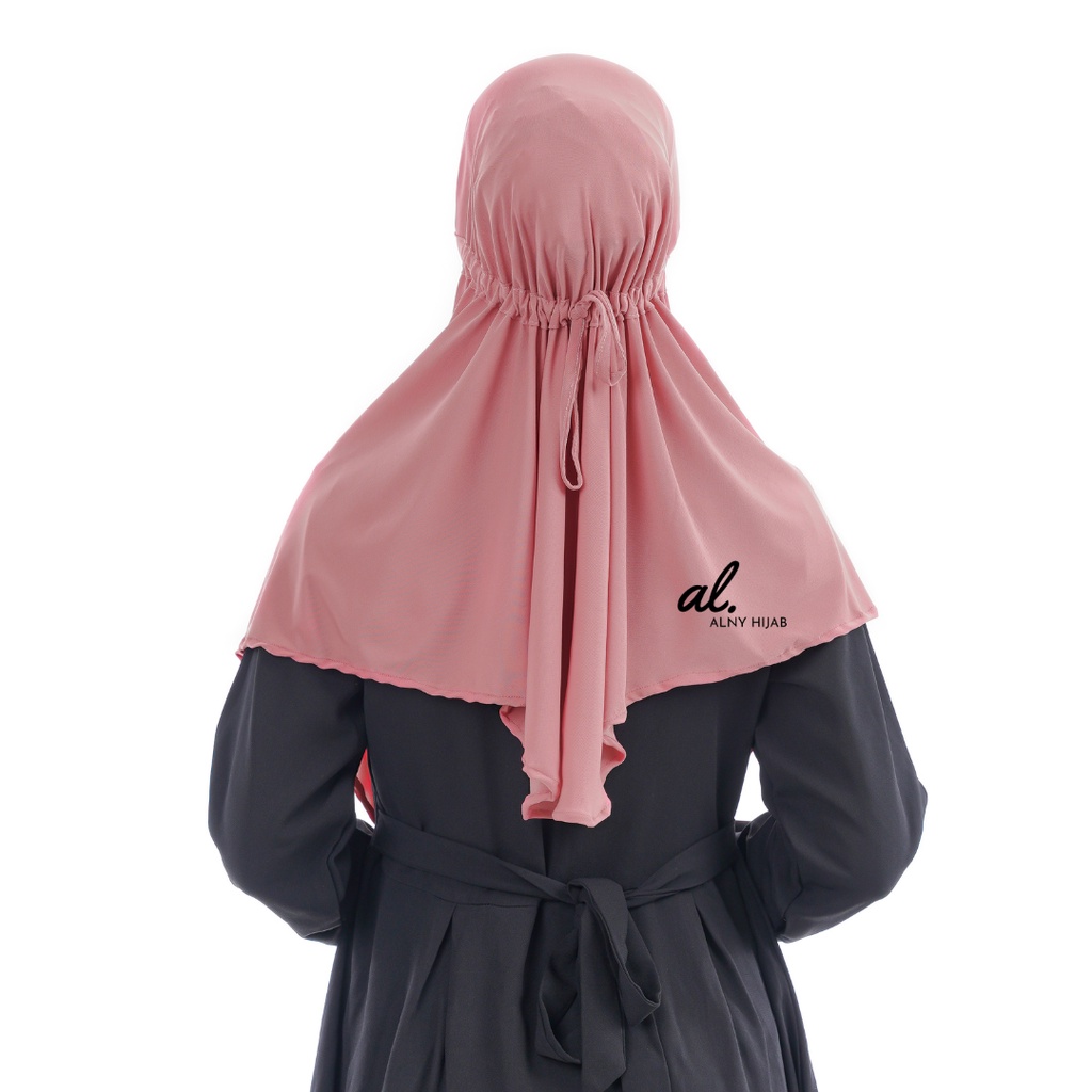 Jilbab instan Serut Jumbo / jilbab serut polos jumbo Jersey syari / Jilbab Serut jumbo Khimar jumbo