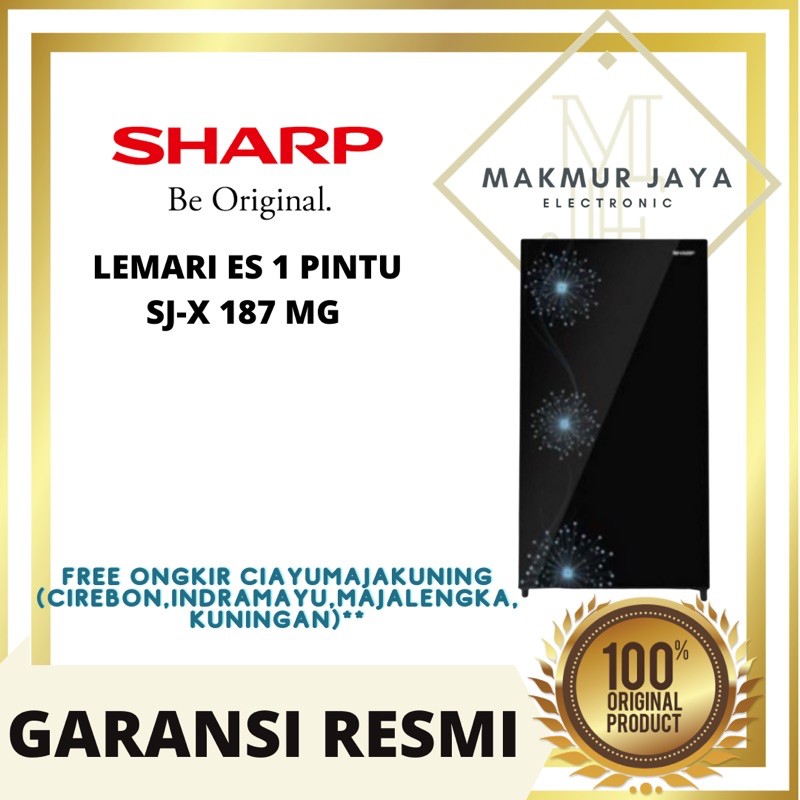 KULKAS SHARP 1 PINTU SJX 187 MG KHUSUS CIREBON