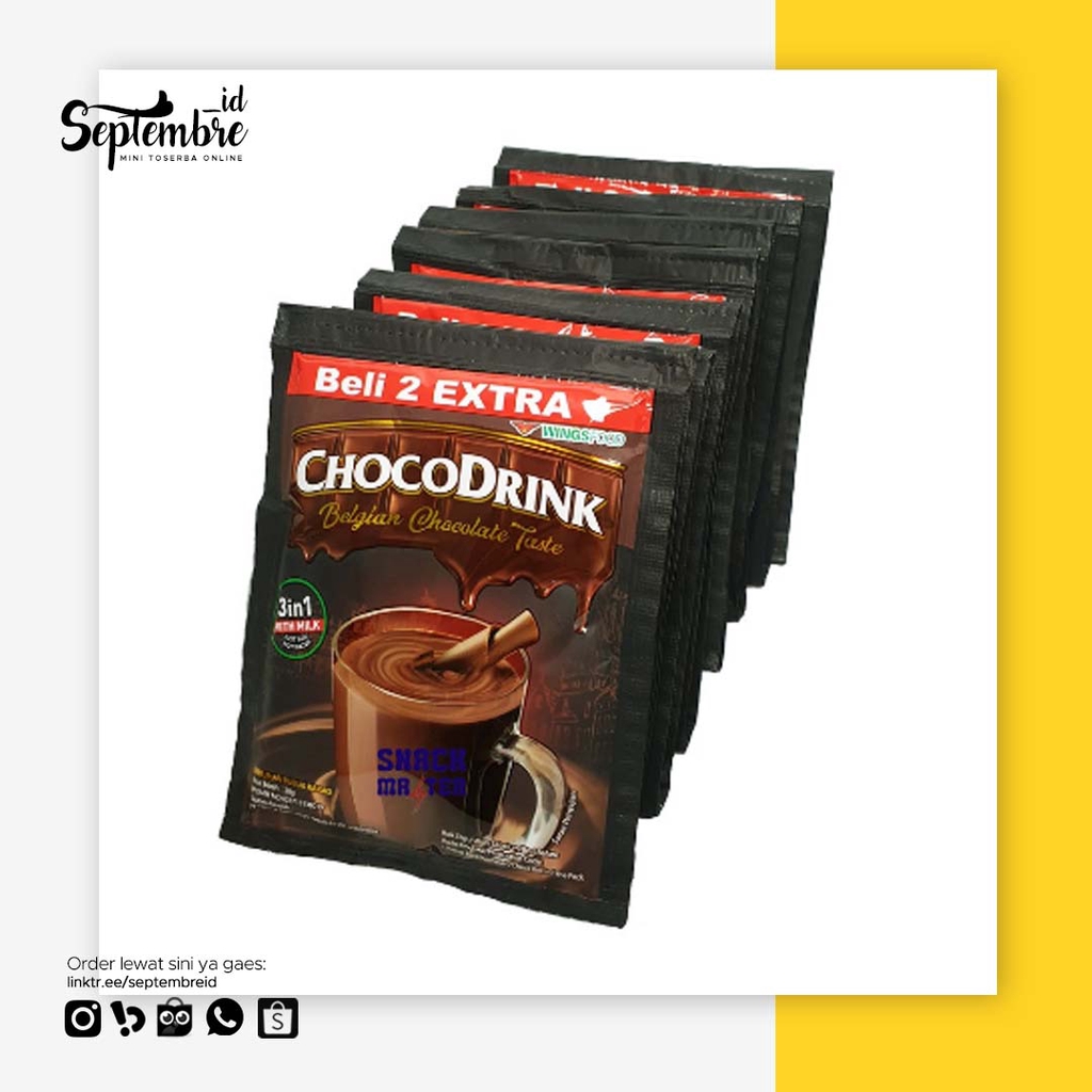 

Chocodrink Belgian Chocolate Instant Drink Harga Per Sachet 28 Gram Beli 2 Gratis 1