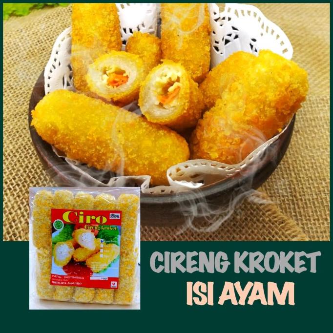 

Cireng Kroket Ciro isi Ayam