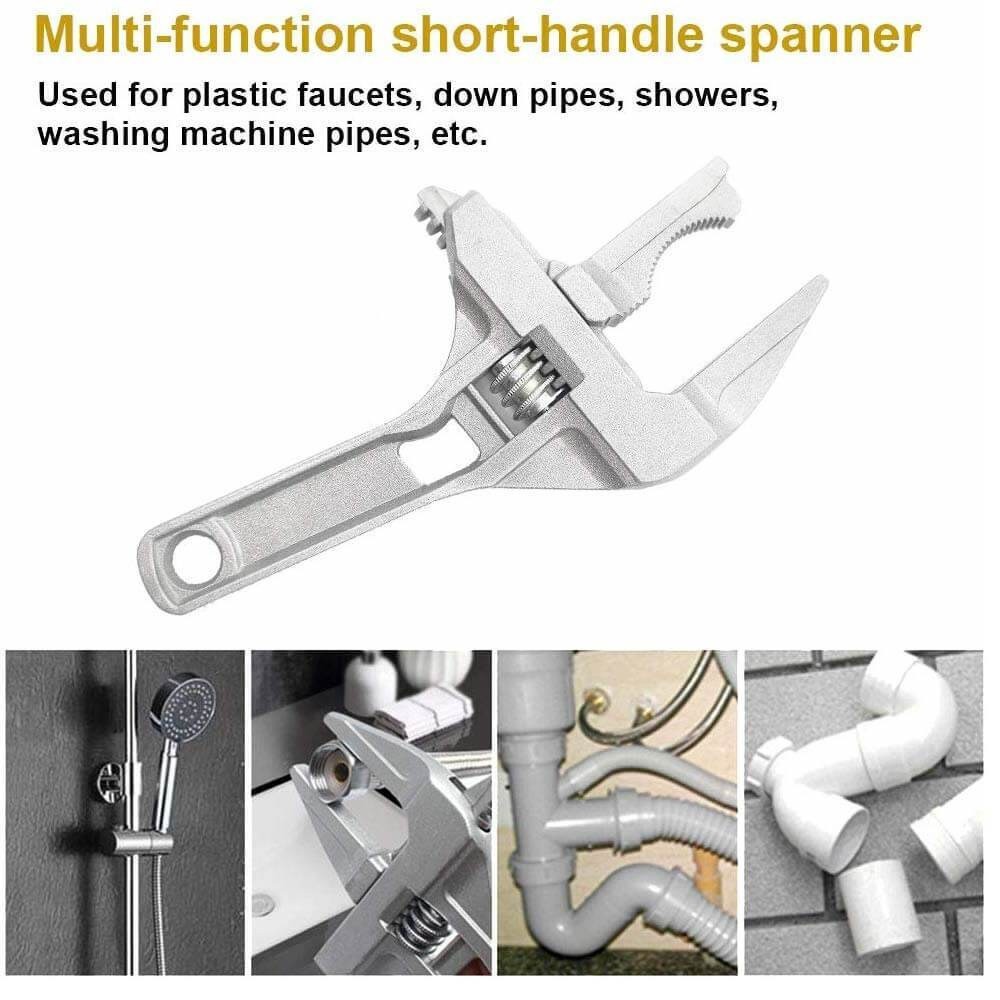 KUNCI INGGRIS KUNCI PIPA KUNCI PAS Universal Adjustable Wrench Spanner KUNCI RING PAS ori