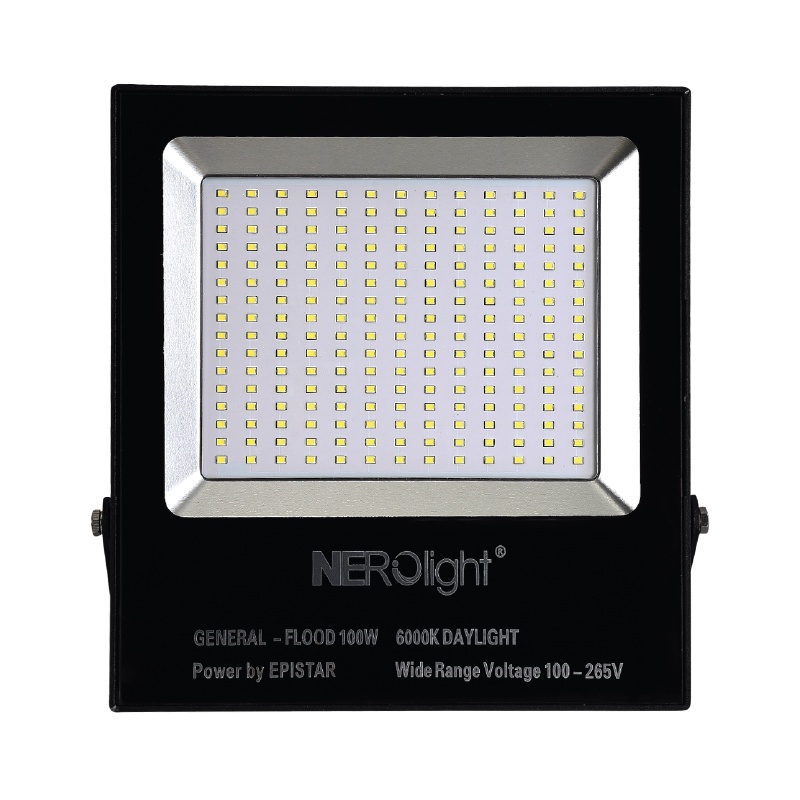 GENERAL BRIGHT LED FLOOD LIGHT - 100W / IP65 (Daylight, Warmwhite) Nerolight