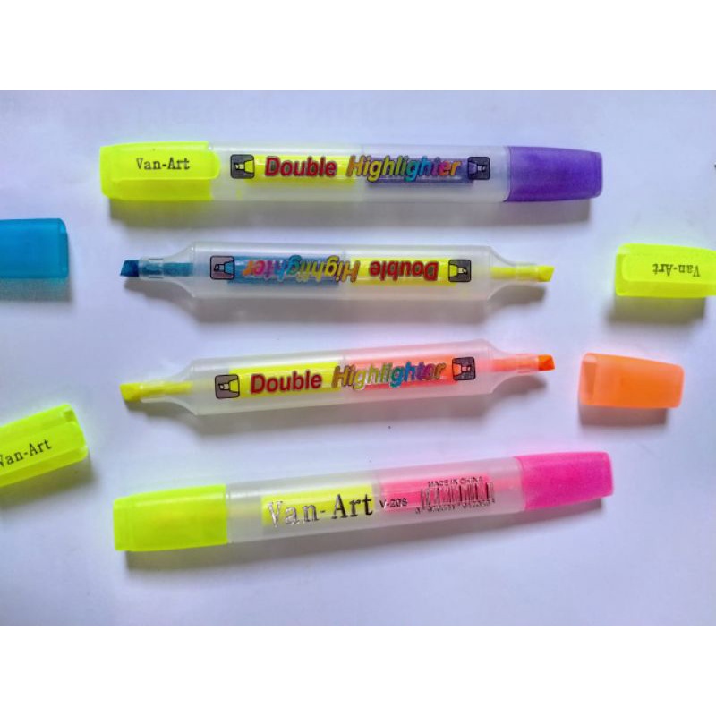 

{Grosir/Ecer} Stabilo/Highlighter Van-Art–208 Double Highlighter