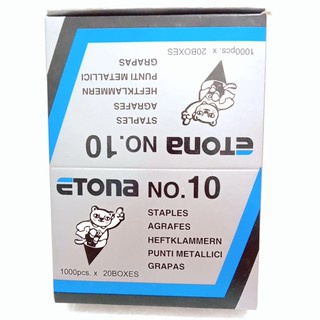 

Isi hecter Etona No.10/Staple Etona No.10 (isi 20 pack)