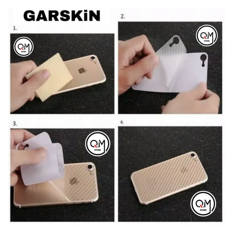 Garskin Skin Carbon 9D XIAOMI 11T /XIAOMI 11T PRO Skin Carbon GARSKIN Pelindung Back Cover Bermotif Transparan