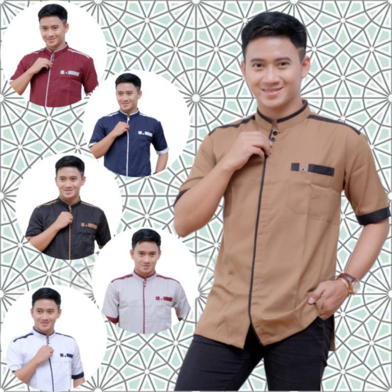 Kemeja koko/baju koko pria terbaru