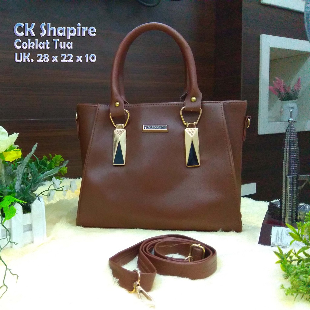 OTS 540 - Ck Shapire tas wanita handbag + selempang / tas fashion / tas kerja