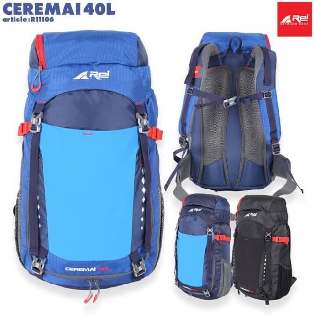 REI Tas Semi Carrier Rei Ceremai 40L Tas Gunung Rei