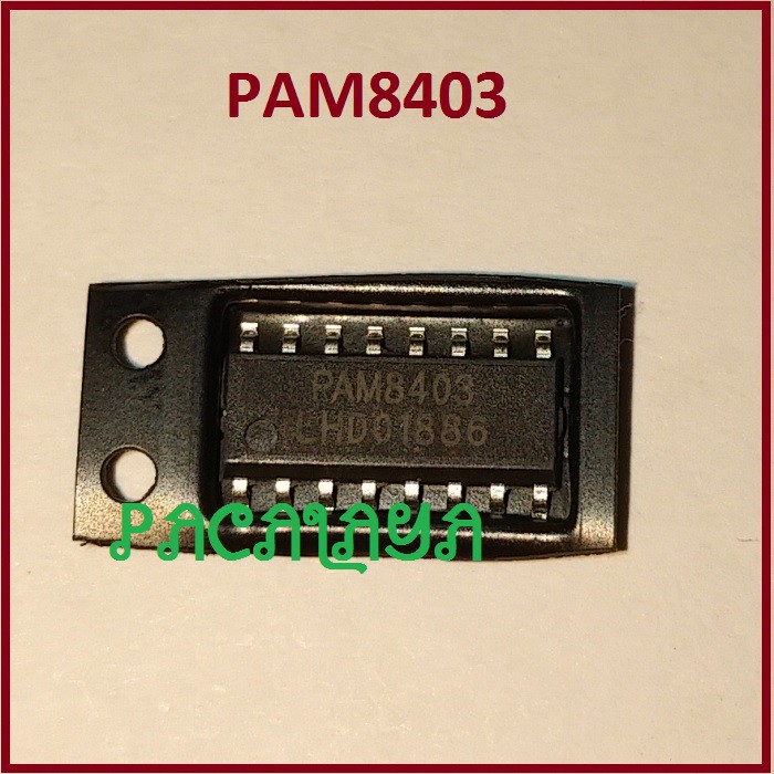 PAM8403 3W STEREO FILTERLESS CLASS-D AUDIO AMP CHIP Original