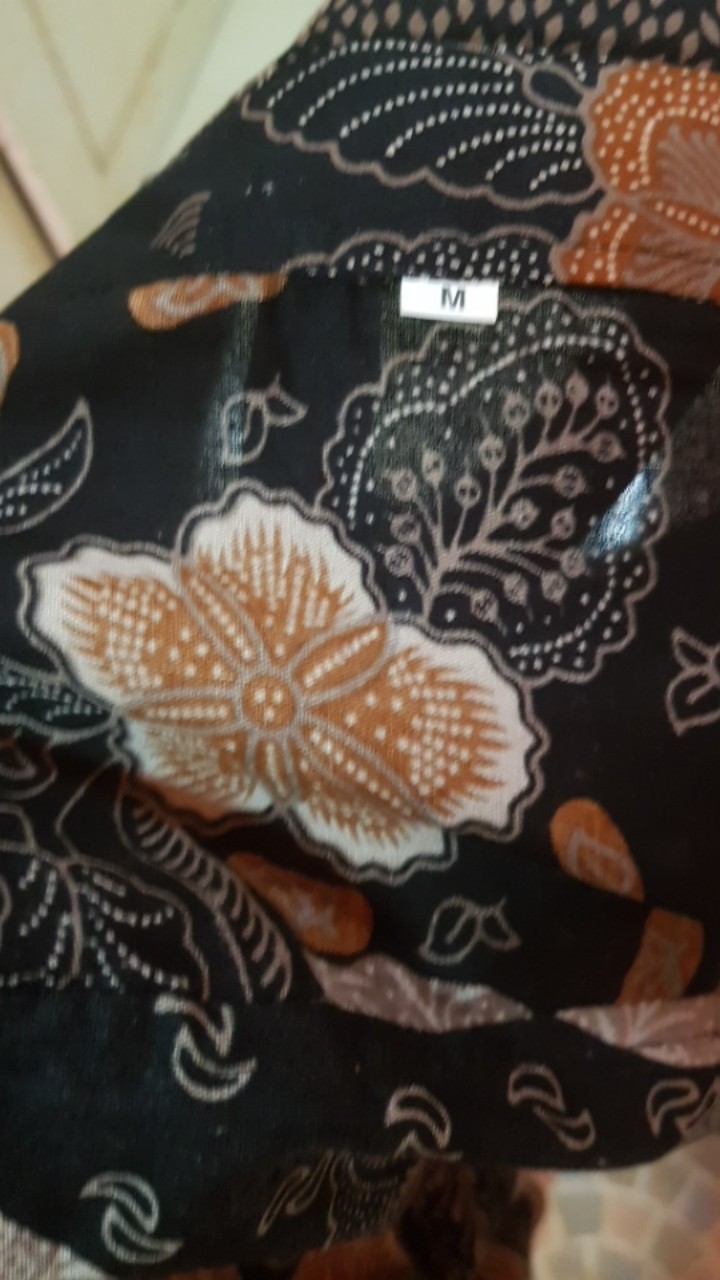 Baju Batik Pria Slimfit Big Size M L Xl Xxl Atasan Kemeja Batik Lengan Panjang Original