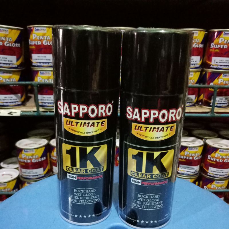 Sapporo Ultimate 1K Clear Coat 400ml