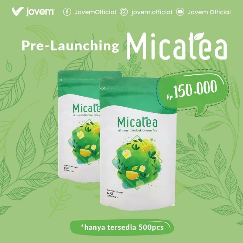 (✔️COD) MICATEA TEH PELANGSING JOVEM BPOM TEH DAUN JATI CINA SWCITRA CITRA DIET LANGSING SINGSET