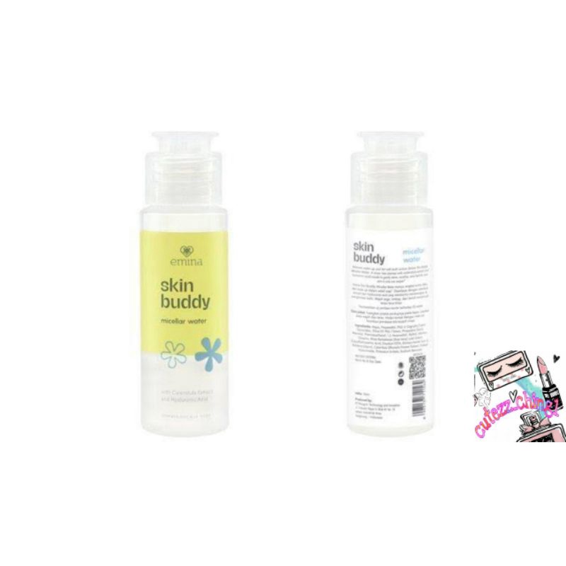 ☃Cutezz_Ching1☃Emina Skin Buddy Micellar Water 50ml / 100ml