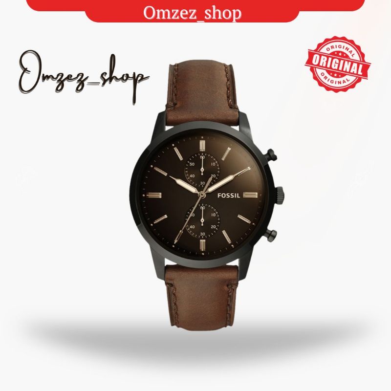 ( COD - BERGARANSI ) Jam Tangan Pria/Wanita FOSSIL FS 5437 Original Fossil leather