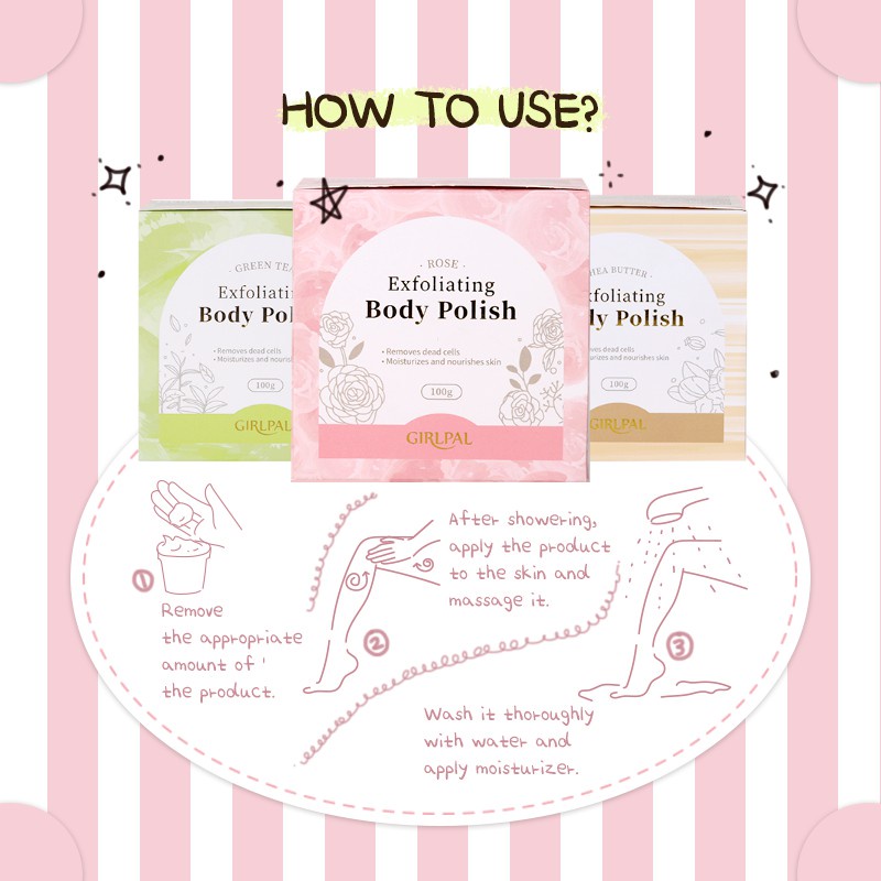 GIRLPAL Exfoliating Body Polish Scrub