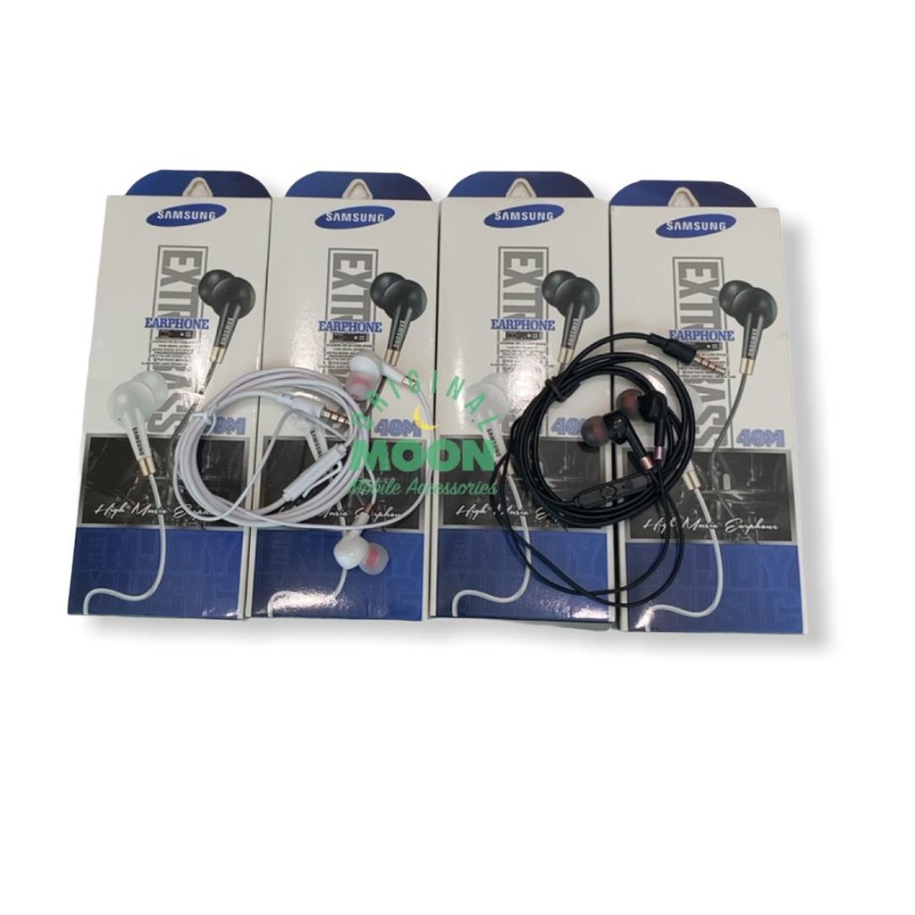 Headset Handfree Earphone brand samsung Stereo MEGA BASS 49m