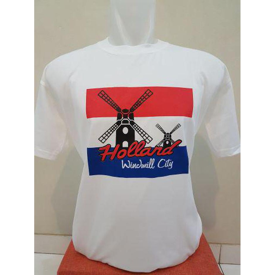 Kaos Souvenir Belanda Amsterdam