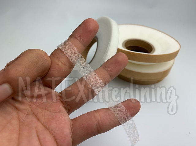 Lem sum atau som fisofix textile /perekat kain/perekat textile/lem pengganti som /perekat 2 sisi