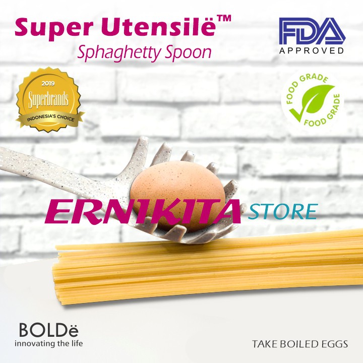 BOLDe SUPER UTENSILE SPAGHETTI SPOON - Spatula Sendok Spaghetti