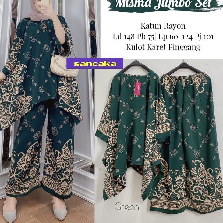 SETELAN WAKA SETELAN Misma Jumbo Set Aik Big Set Felisha Jumbo Set Setelan Wanita Lafa Set By Ori Na