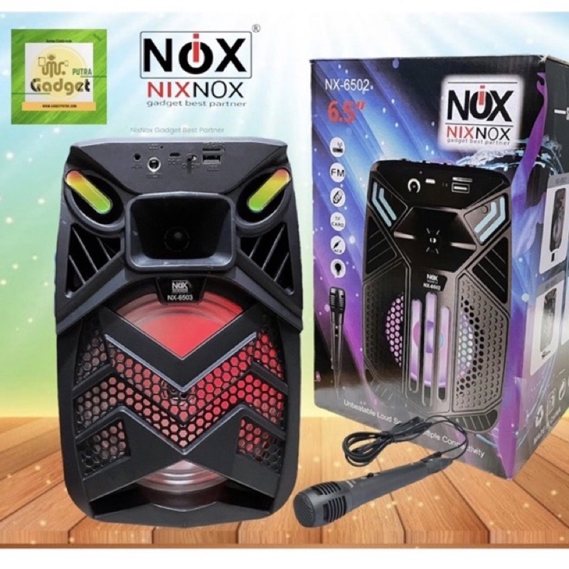 Speaker bluetooth portabel karaoke 6,5 inch  / KMS 3381 / 338 model koper FREE MIC big bass