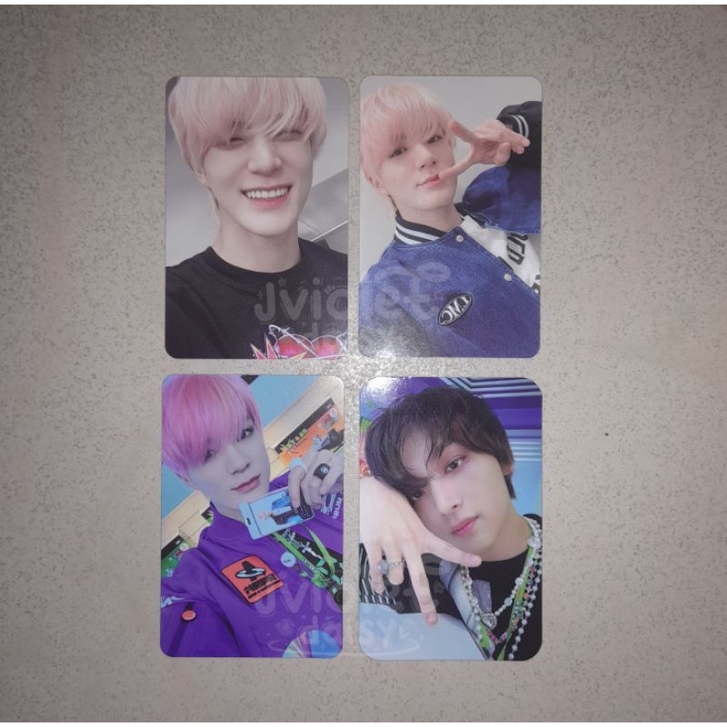 pc jeno tshirt pop up, sgs pb digipack glimo, haechan deluxe box