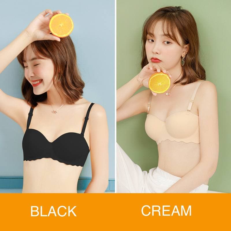 Bra Seksi Push Up Invisible BH Bralette Strapless Pakain Dalam Wanita [EMPEROR]