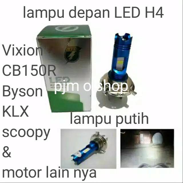 Lampu Depan Led H4 Rtd Rayton M11G Universal Vixion,Cbr150r,Cb150r,Byson,Klx,Scoopy Dll