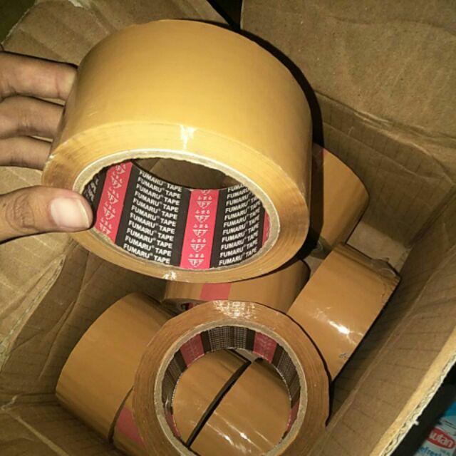 Lakban max Merah 2inchi (48mm) 100yard